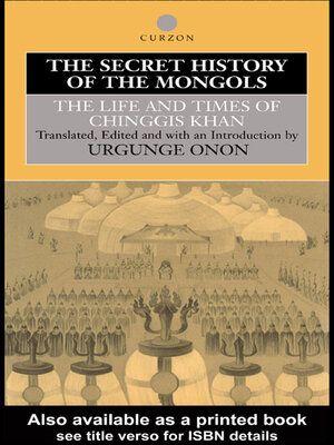 cover image of The Secret History of the Mongols